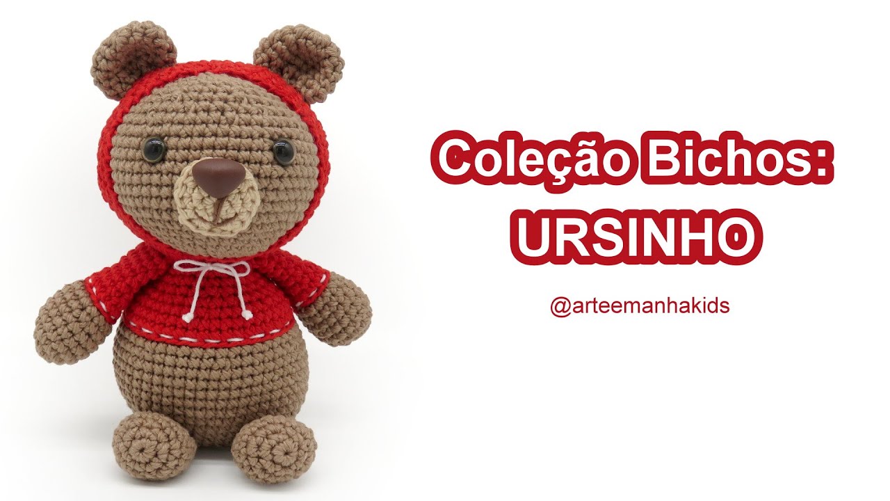 Coleção Bichos: Urso #06  -  por @ArteeManhaKids