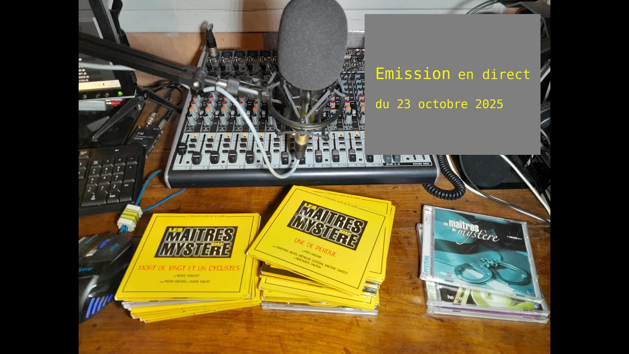 Les maîtres du mystère 3H d'épisodes - Direct du 23 octobre 2025
