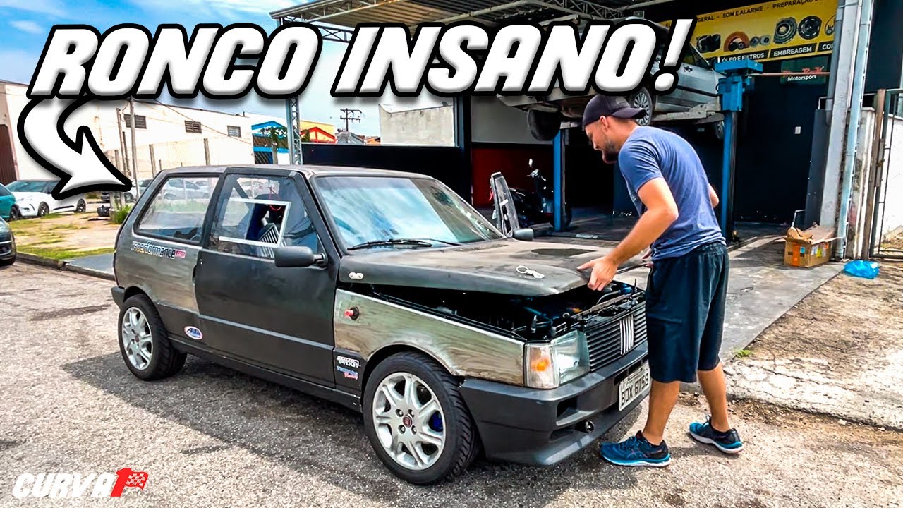 OLHA O QUE FIZEMOS NO FIAT UNO 16V!!! 🔥