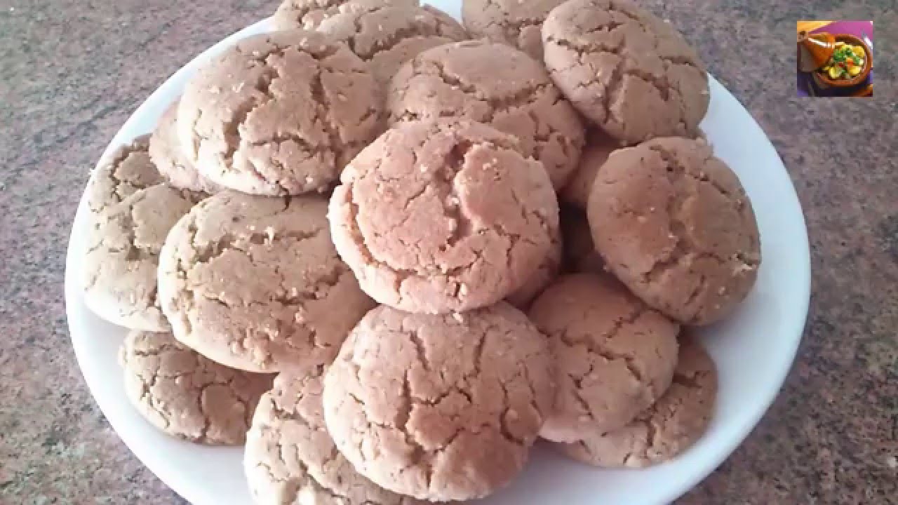 Galletas  marroquis (el bahla) / comida de Marruecos.