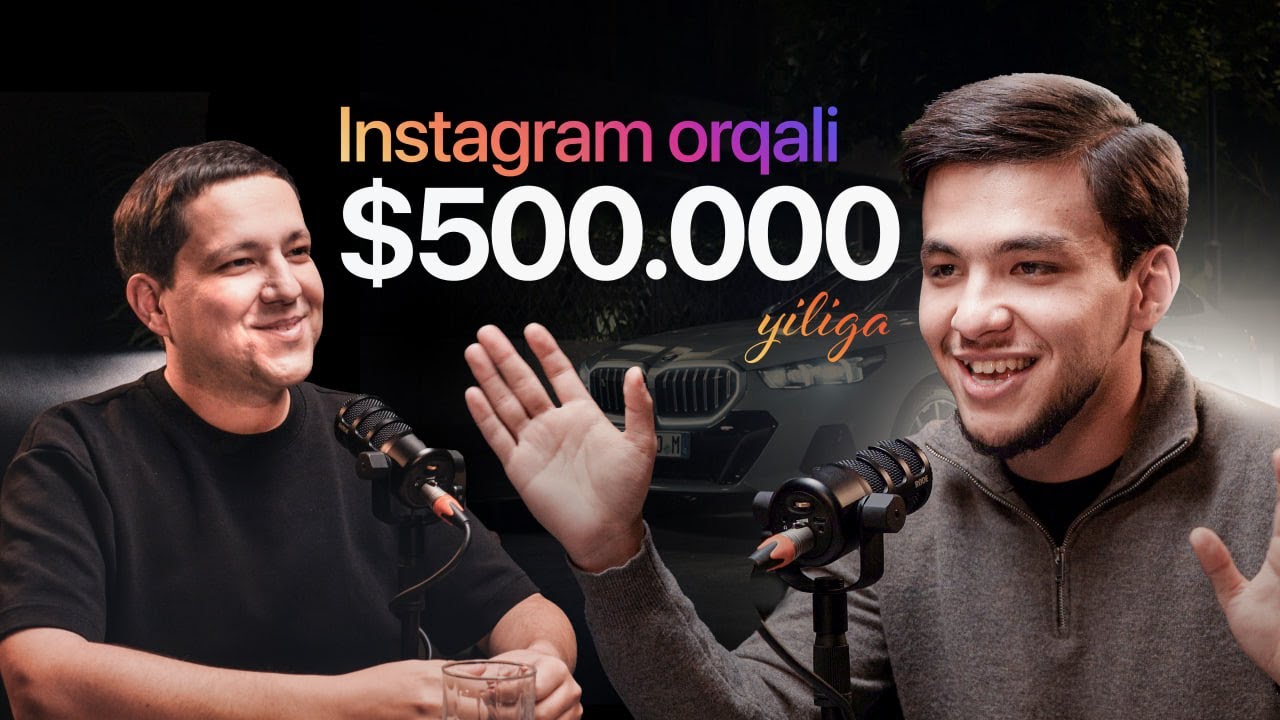 $500.000 yiliga, Instagram orqali qanday daromad qilsa bo‘ladi? | Nosir Tuxtamurodov