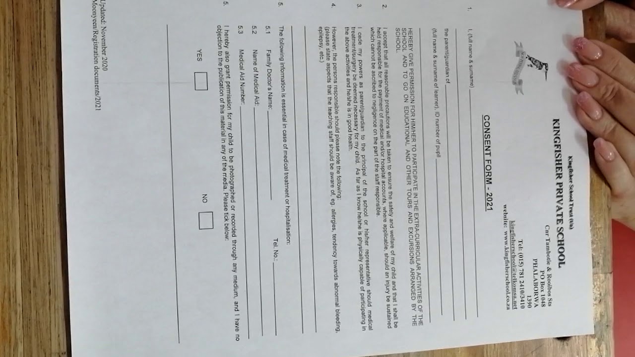 Consent Form