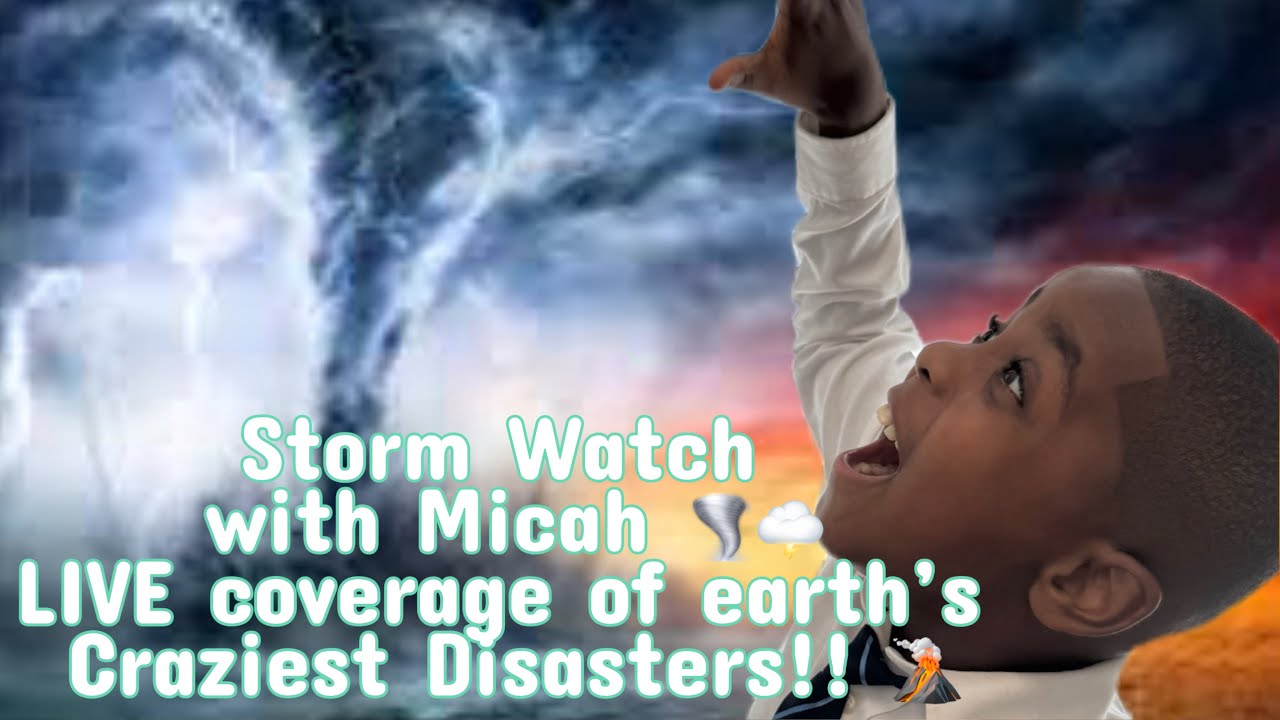 Micah’s Wonderworld News 🌪 Hurricanes, Tornadoes, Earthquakes & Tsunamis for Kids!