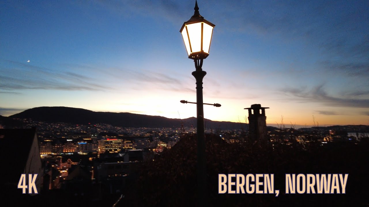 4K Cozy Winter Walk With Amazing City View