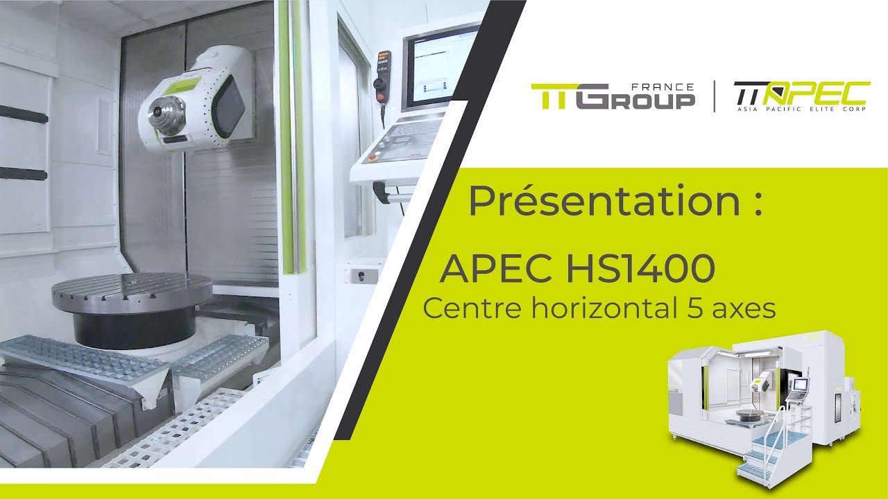 Centre horizontal 5 axes APEC HS1400