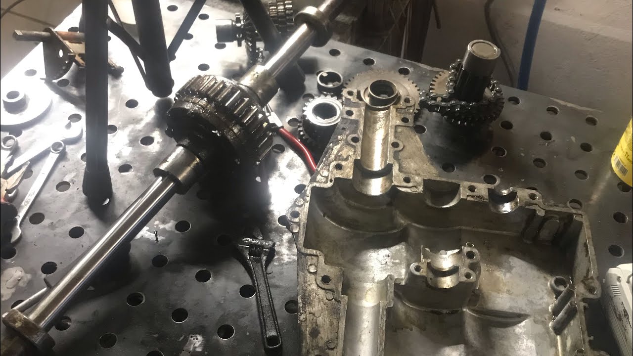 MTD/Peerless 820 5-Gang Rasentrecker Getriebe instandsetzen, Zieh-/Schaltkeile reparieren