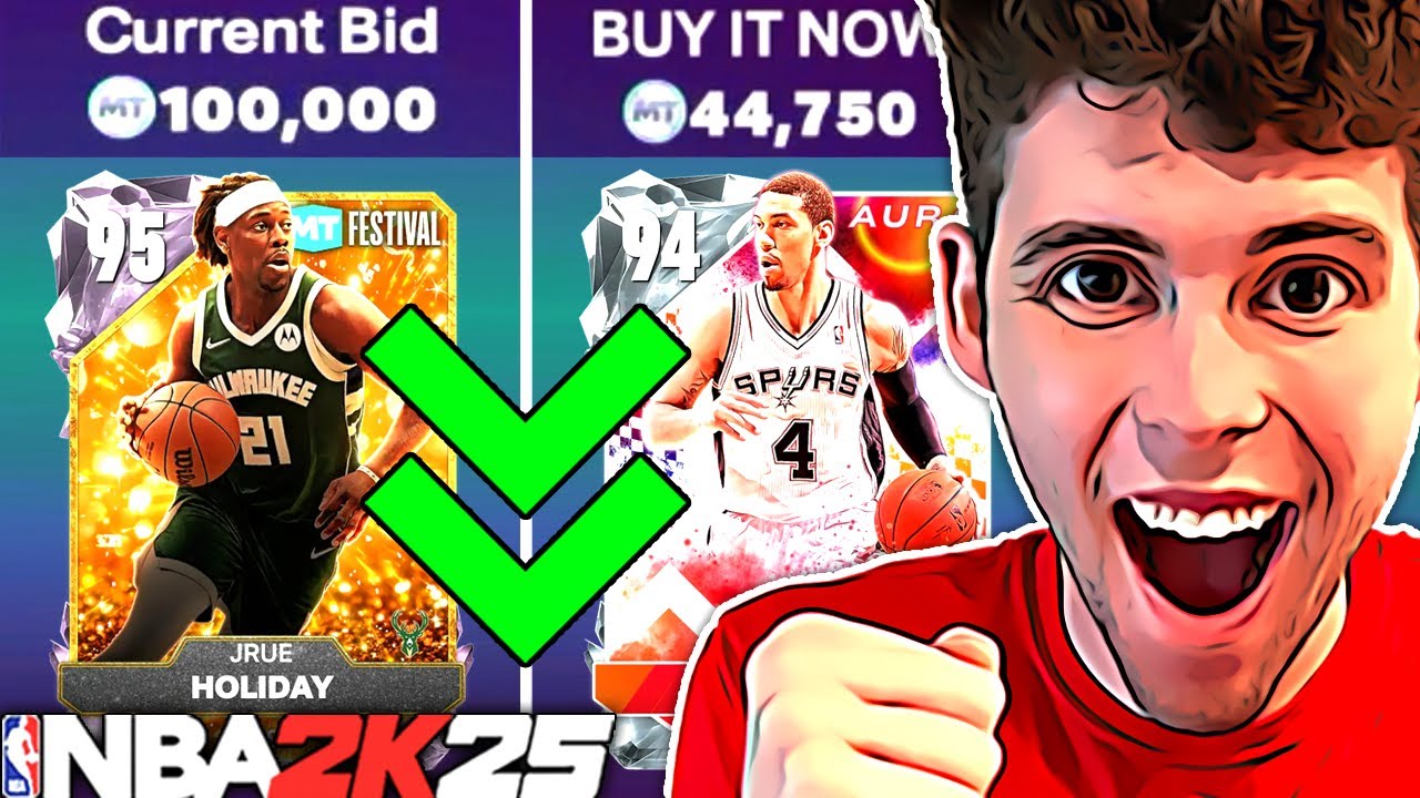 TARGET BUYING THESE PLAYERS DURING THE HUGE AUCTION HOUSE CRASH RIGHT NOW IN NBA 2K25 MyTEAM!