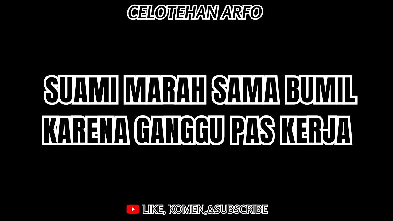 ASMR HUSBAND ROLEPLAY|SUAMI Marah Bumil GANGGU. PAS MAS KERJA ⁉️