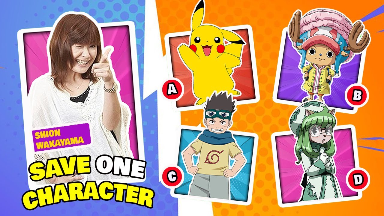 SAVE ONE ANIME CHARACTER FOR EACH VOICE ACTOR 🔥 | Anime Quiz
