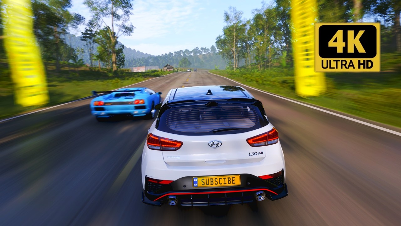 Hyundai I30 N vs Supercars - Forza Horizon 5