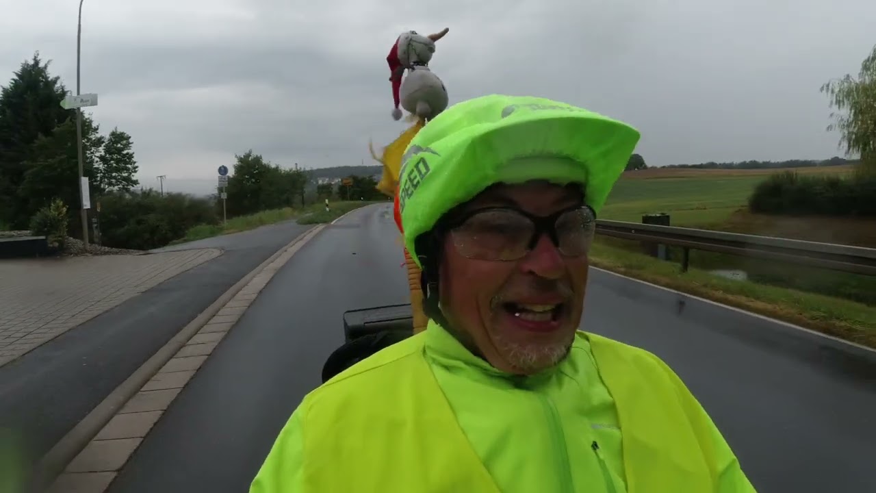 80 km im strömenden Regen 