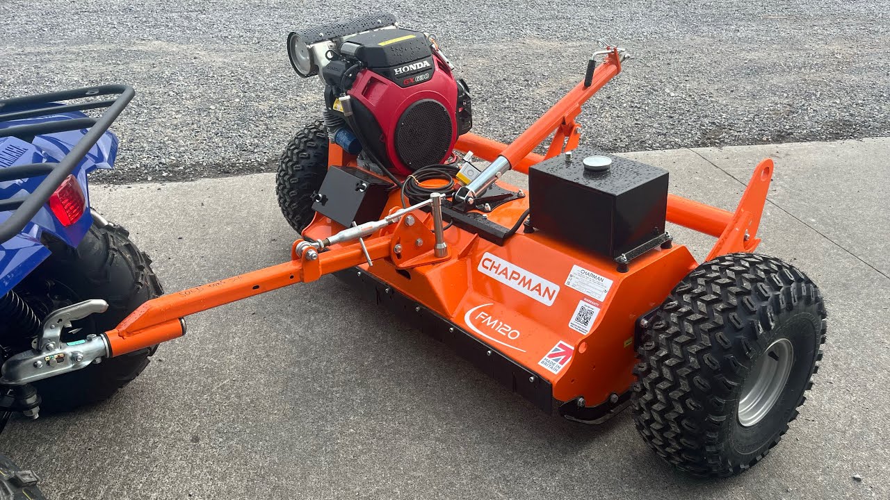 New Chapman FM120 Flail Mower @Chapmanmachinery 