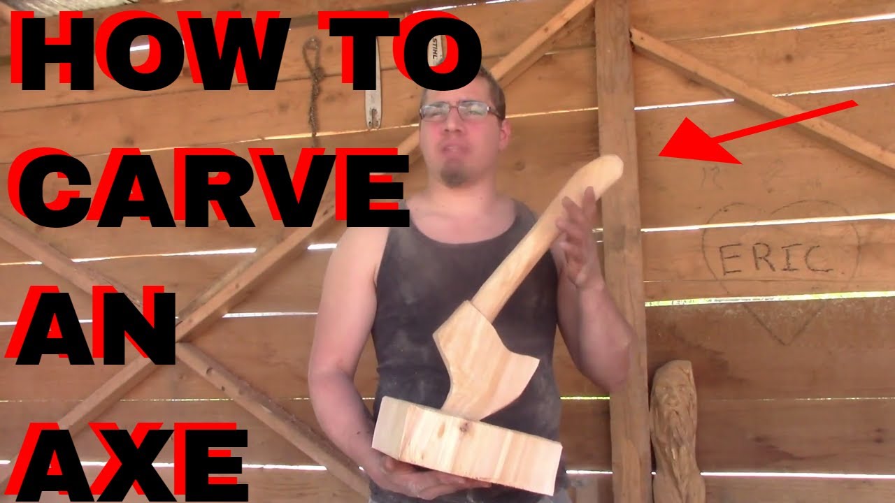 Timeline 1 Chainsaw carving an axe