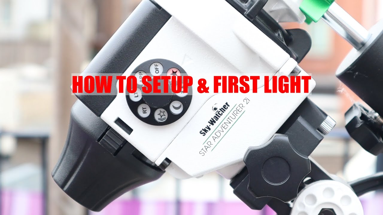SkyWatcher Star Adventurer 2i Pro: как настроить и первый запуск