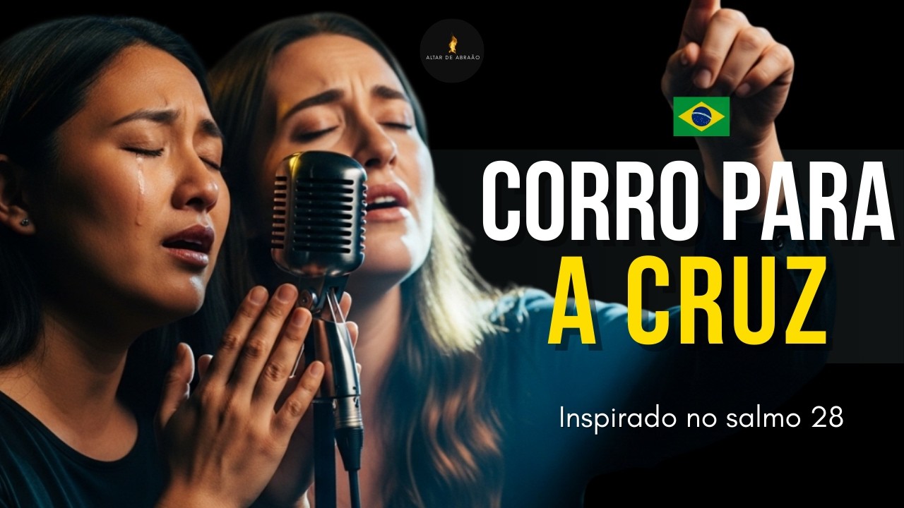 Corro para a Cruz | Inspirado no Salmo 28 | Música Gospel | Altar de Abraão 🔥
