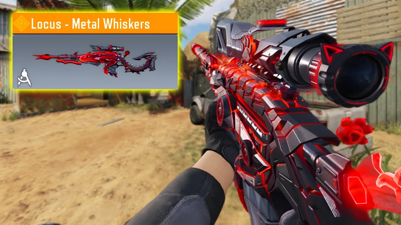 Покупка нового легендарного локуса — Металлические усы в COD Mobile