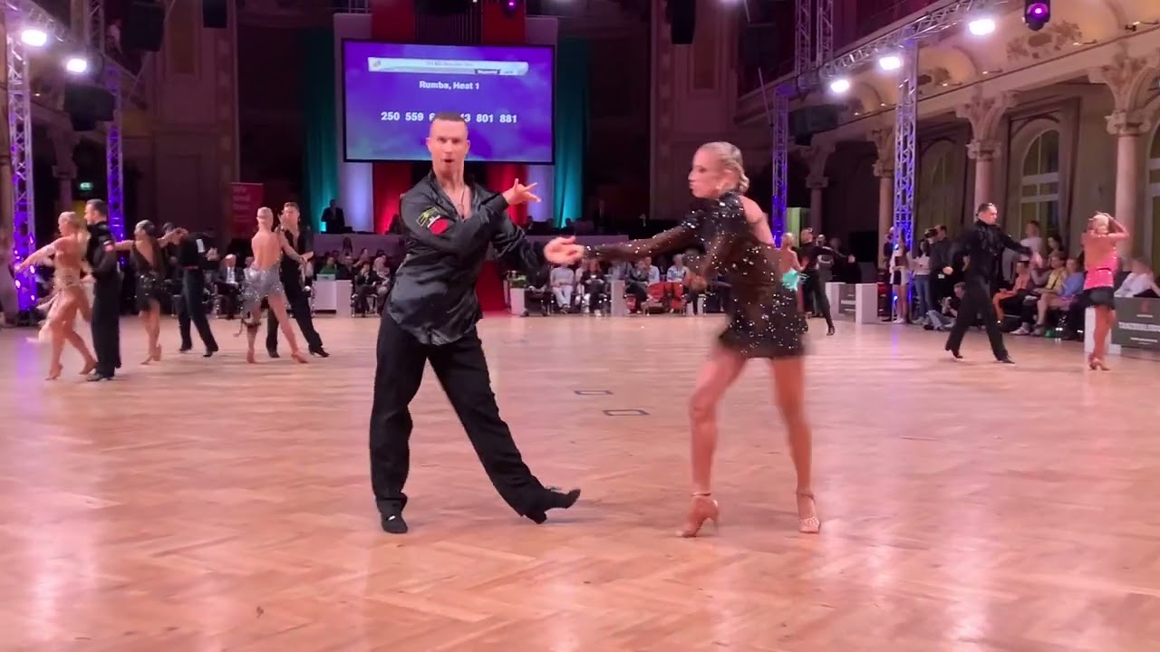 CHA-CHA 👏👍 GER CHAMPIONS - Artur BALANDIN & Anna SALITA - WDSF 2024 DANCECOMP Wuppertal