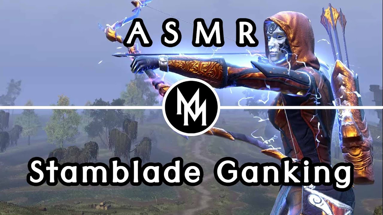 ESO - Stamblade Ganking Build & Gameplay [ASMR]