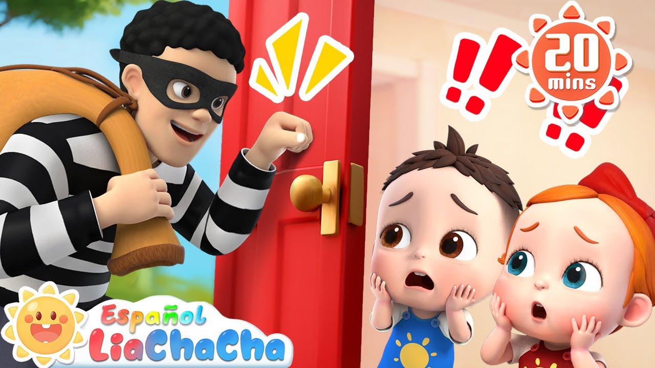 El Ladrón en la Puerta | Toc Toc, Quién Es | LiaChaCha en Español - Canciones Infantiles