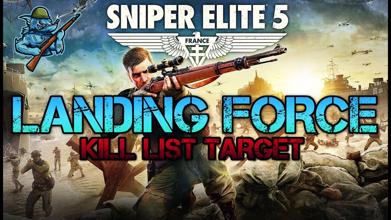 Landing Force Kill List Target - Poison Location - Unlock PPSH 70 Round Mag - Sniper Elite 5