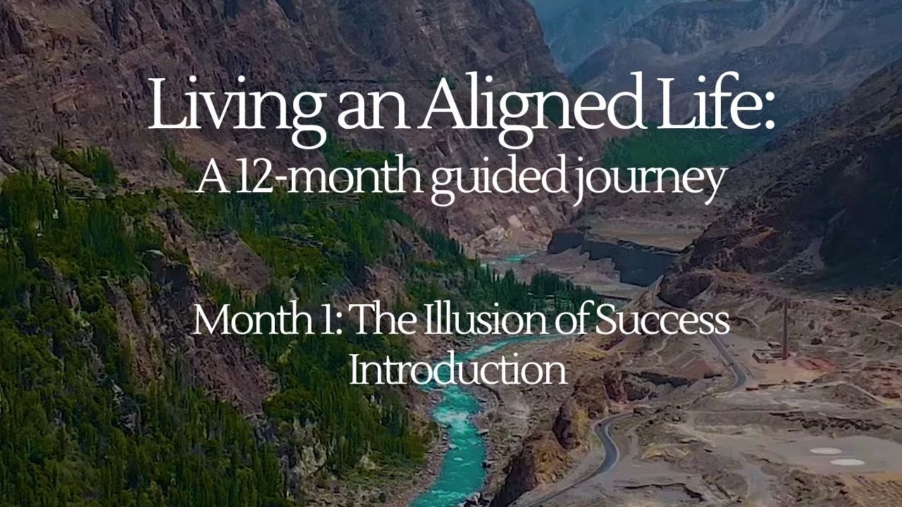 Living An Aligned Life Month 1: The Illusion of Success #transformation #selfhealingcommunity