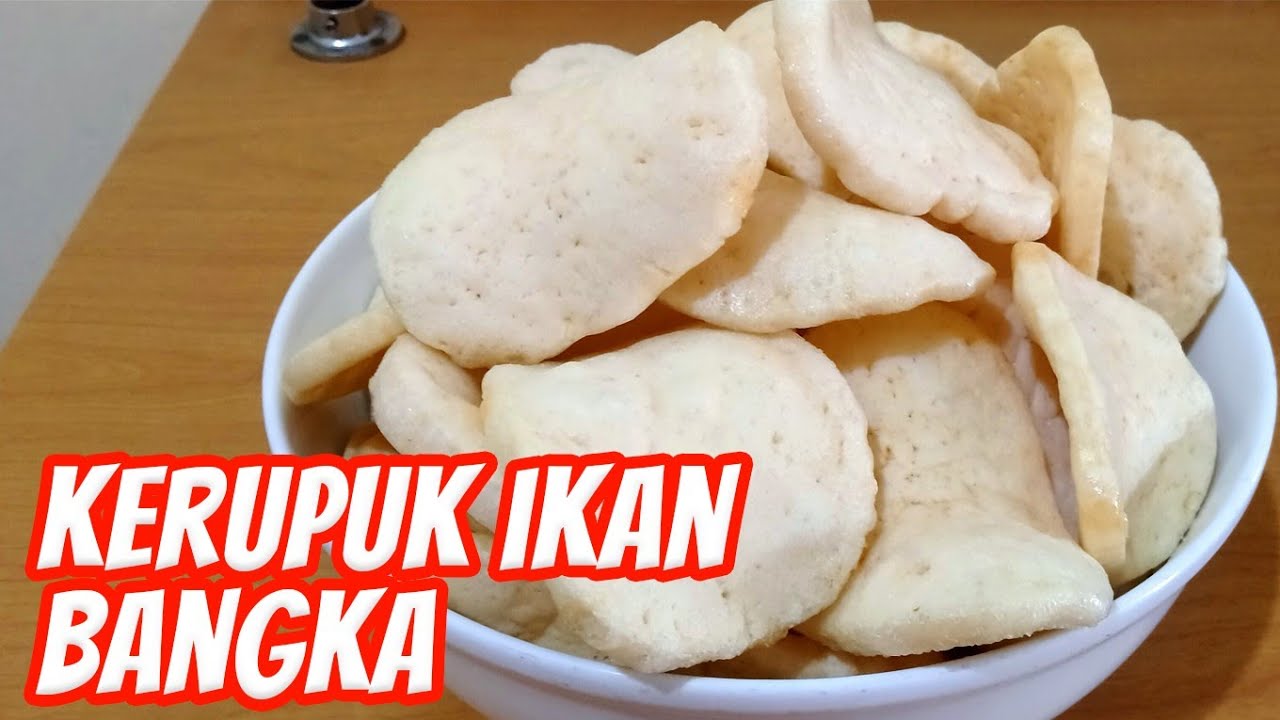 RESEP KERUPUK BANGKA ASLI