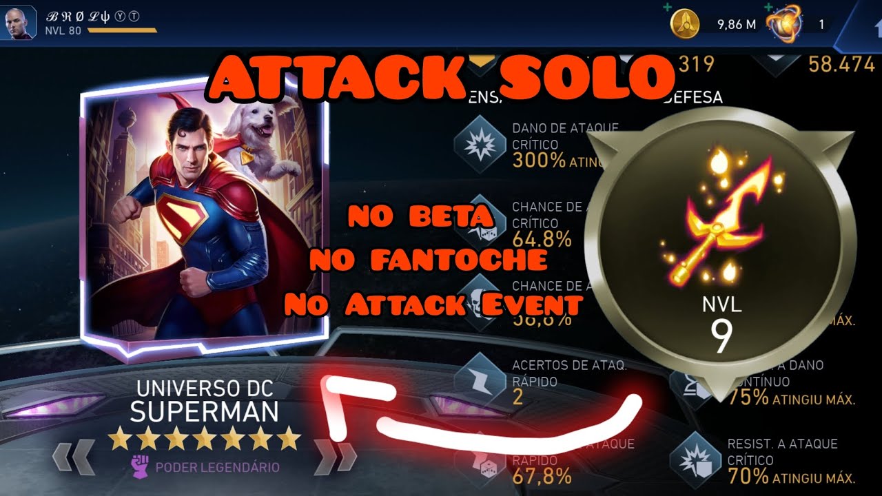 SUPERMAN DC | ONESHOT SOLO | NO ATTACK EVENT