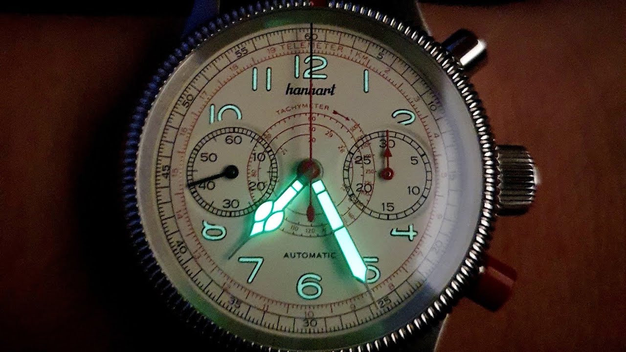 Обзор часов ⌚️ Hanhart Tachytele Pioneer Chronograph
