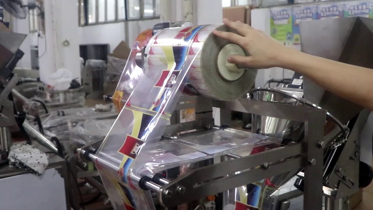 Maquina envasadora para empacar cafe en polvo,cacao en polvo,albahaca en polvo