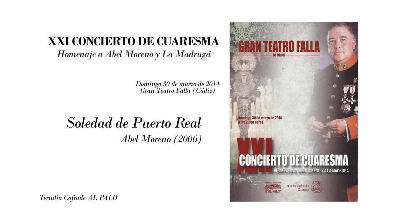 Concierto de Al Palo. Soledad de Puerto Real