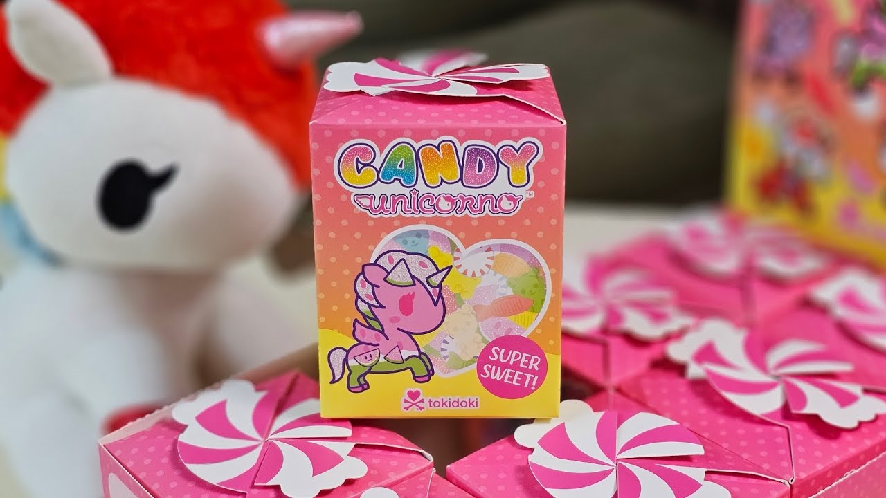 🍬 Tokidoki: Candy Unicorno, blind box case!