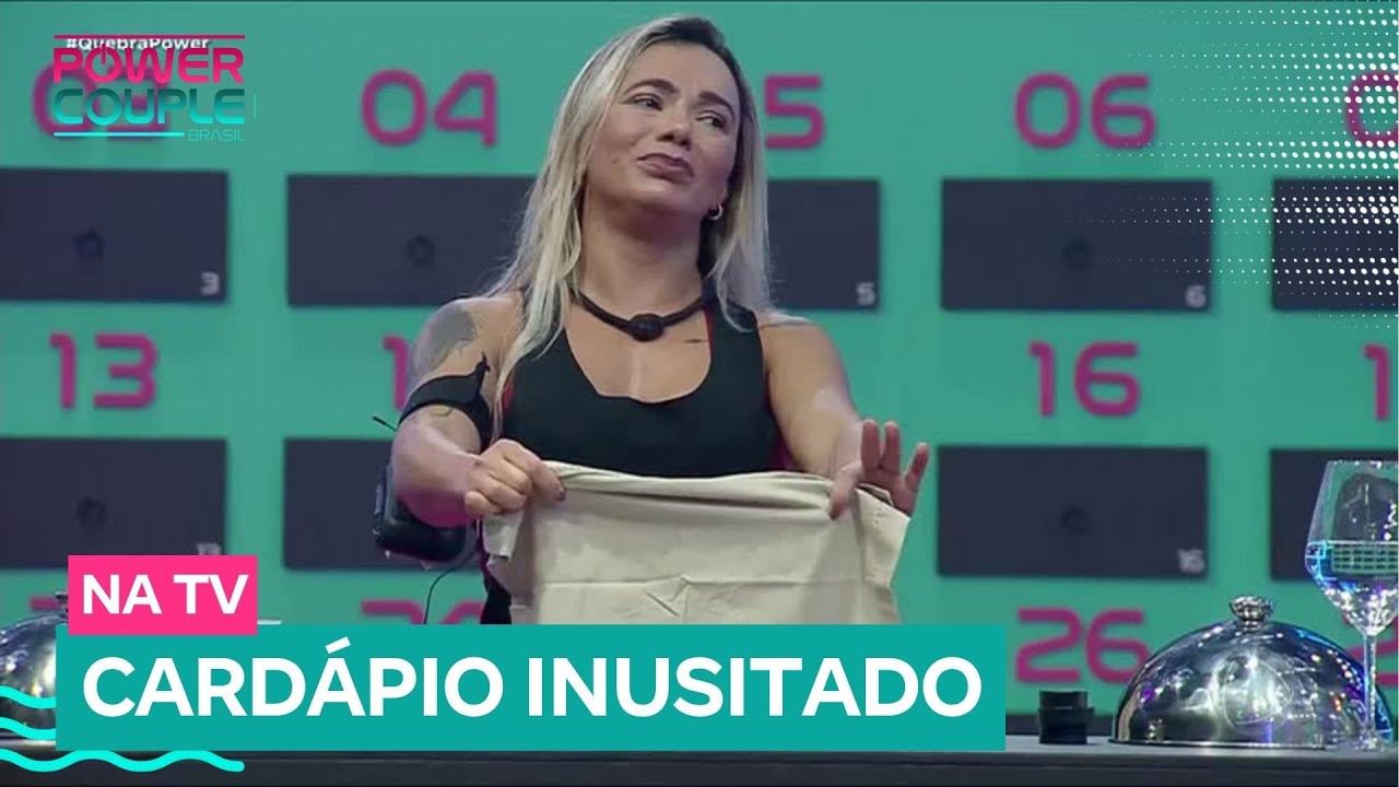 Acerte ou coma... BARATA! Confira como foi à 'Prova das Mulheres' | Power Couple