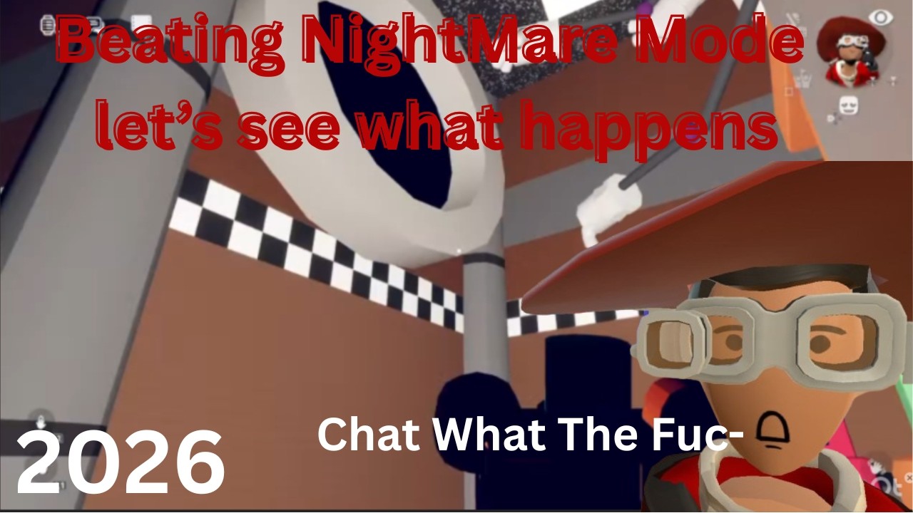 Can I beat nightmare mode fnaf | Rec Room