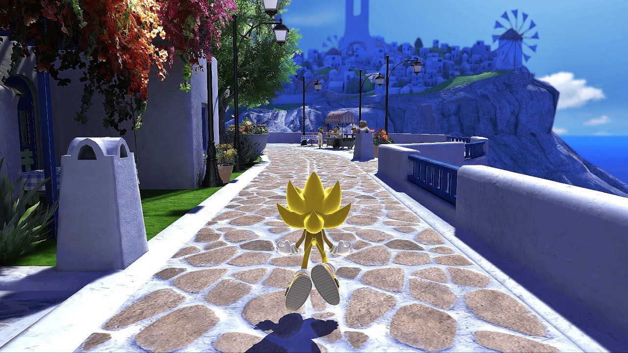 Sonic Unleashed PC Port - Super Sonic in Normal Stages