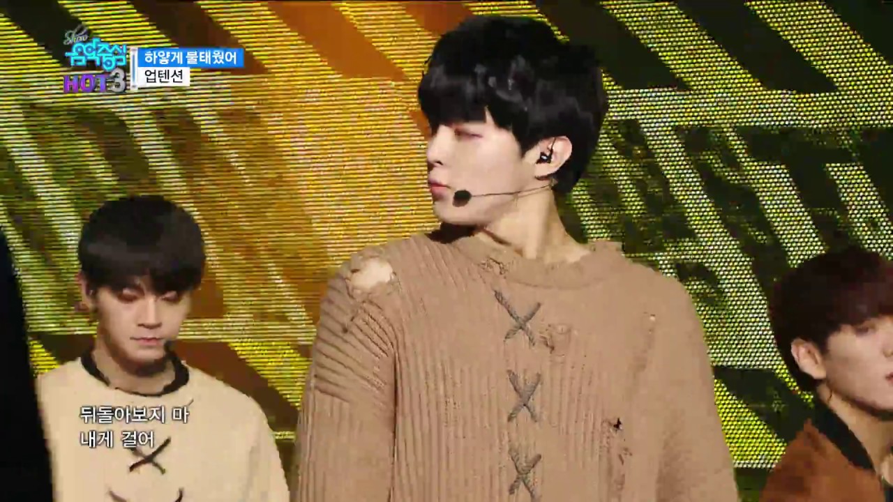 【TVPP】 UP10TION – White Night, 업텐션 – 하얗게 불태웠어@Show Music Core Live