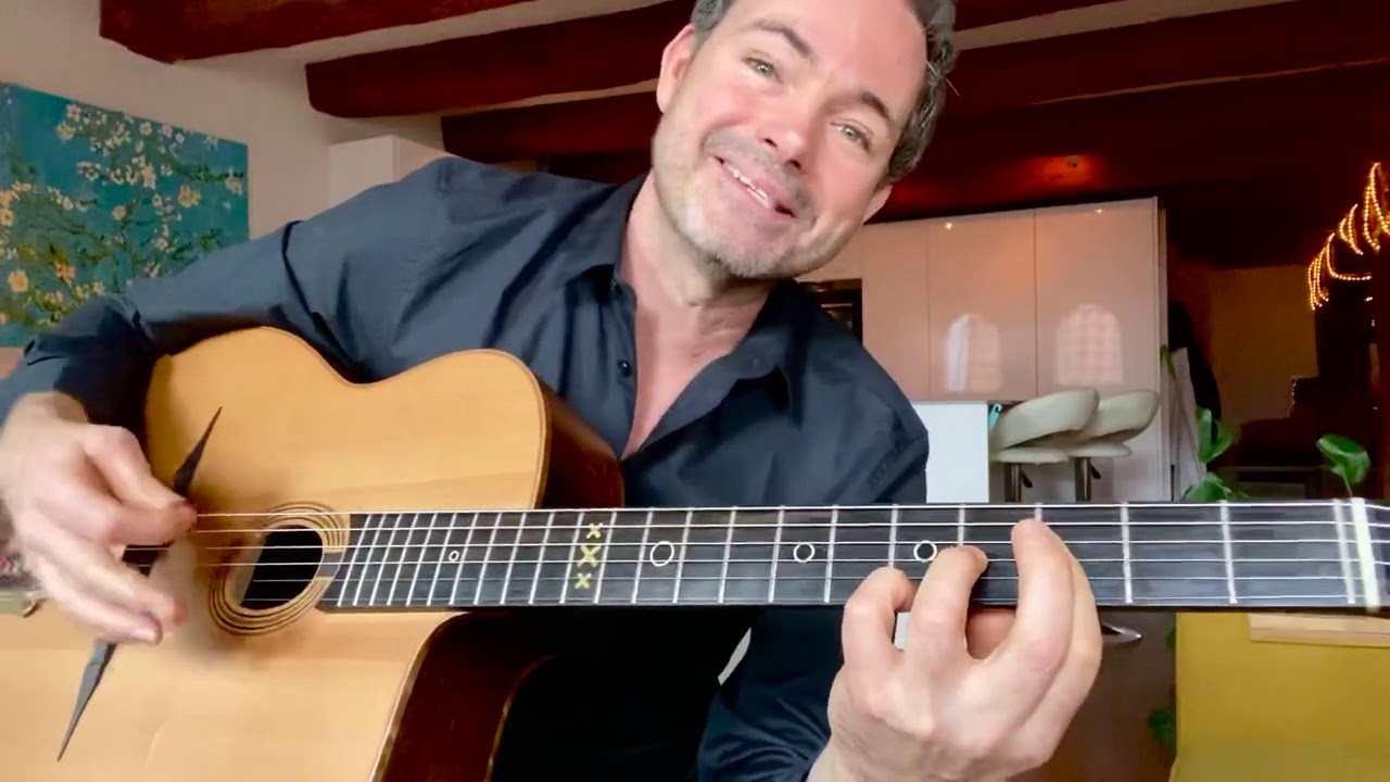 🎸4 Beautiful Django Chords For Solo Guitar - Gypsy Jazz Guitar