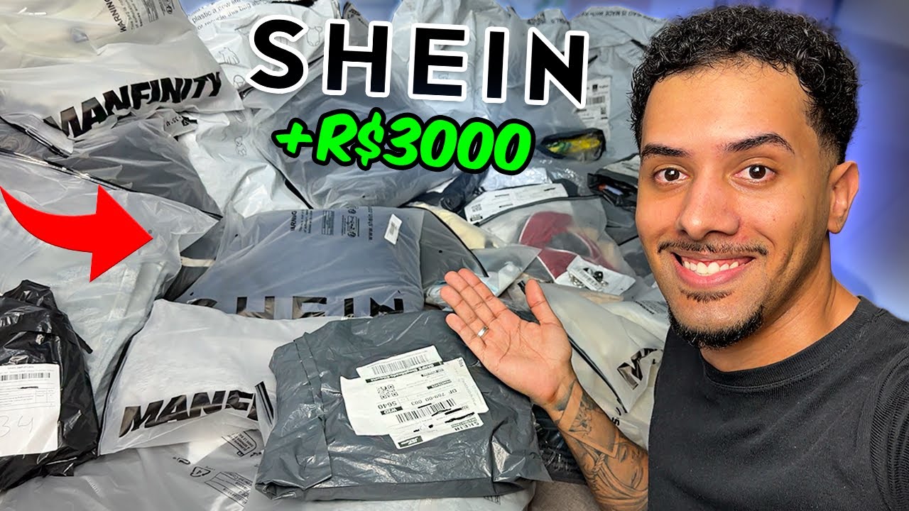 Decidi COMPRAR E TESTAR R$3000 em Produtos na SHEIN! Meti o Louco KKKKKKKKKK