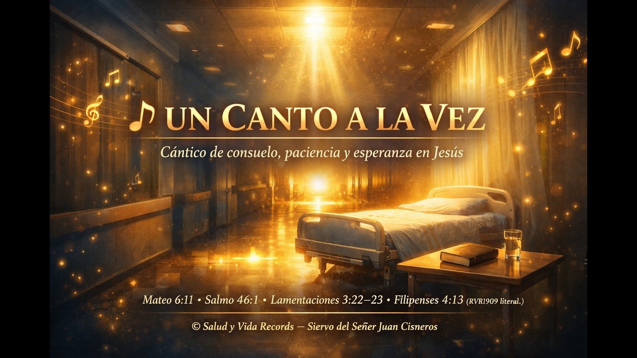 🎵 UN CANTO A LA VEZCántico de consuelo, paciencia y esperanza en Jesús📖 In Filipenses 4:13 (RVR1909)