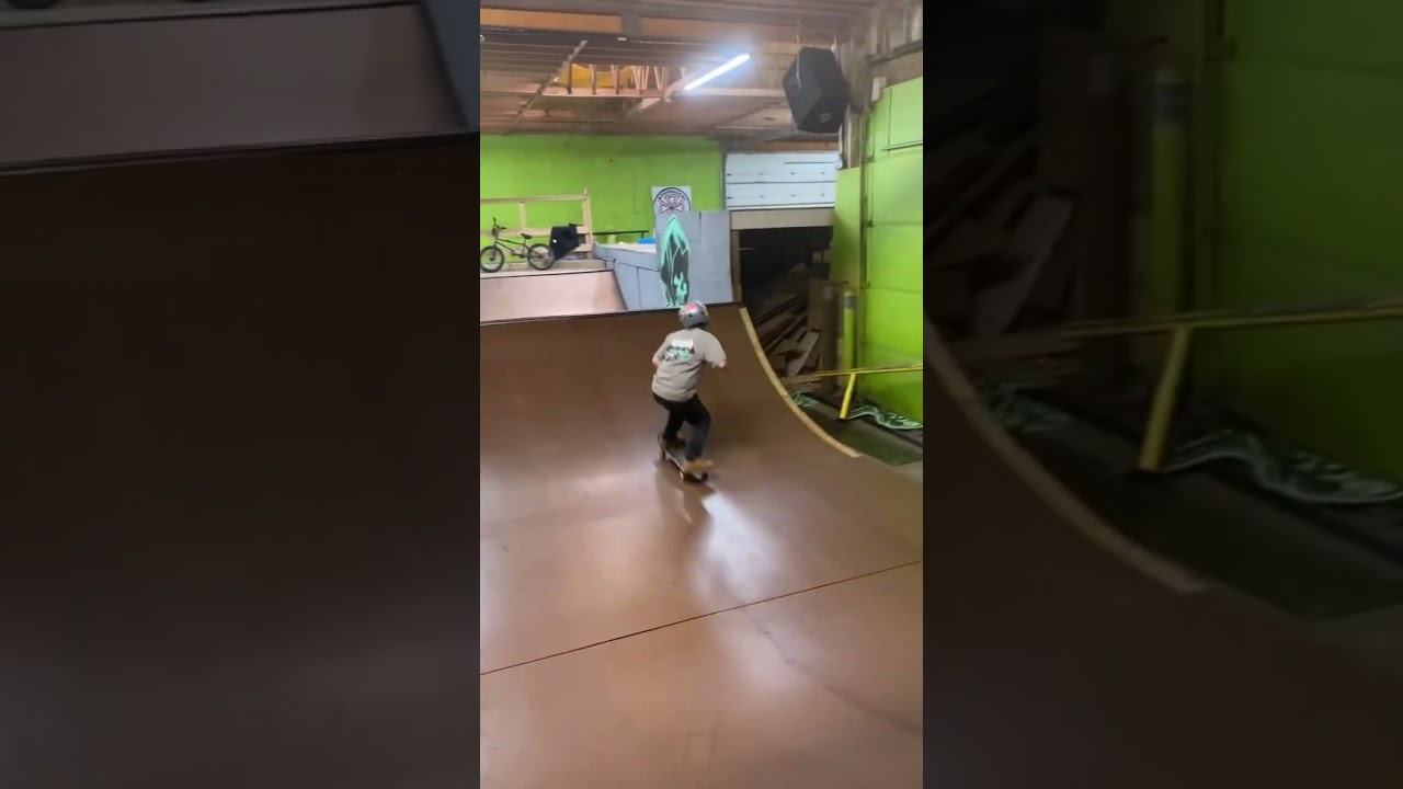 Cole did a bunt over spine #skateboading #skateboardingtrick #blunt
