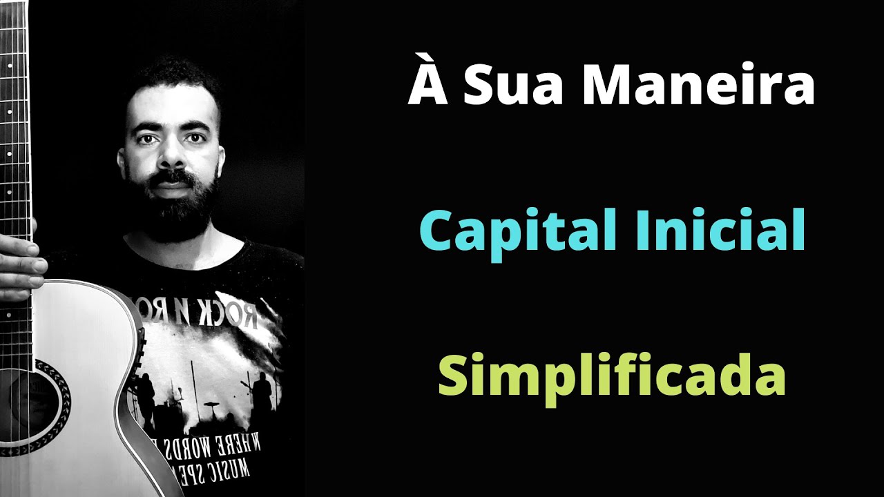 À Sua Maneira - Simplificada / Sem Pestana  ( Aula de Violão )