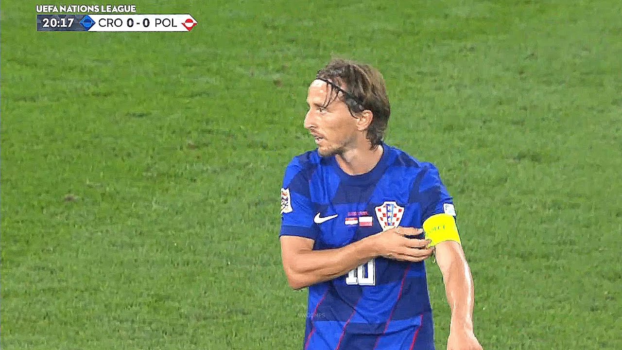 39 YEARS OLD Luka Modric Masterclass vs POLAND