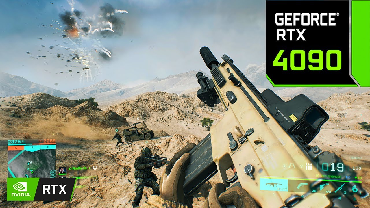 Battlefield 2042 : RTX 4090 24GB ( 4K Ultra Graphics RTX ON / DLSS OFF )