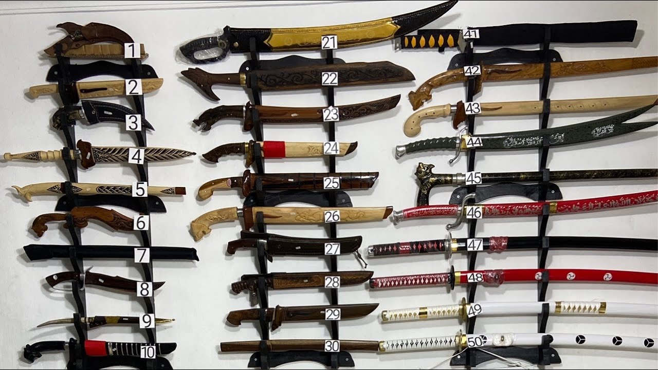 PROMO BELI 1 GRATIS 1 - KATANA PEDANG GOLOK PISAU DAN BONUS !!