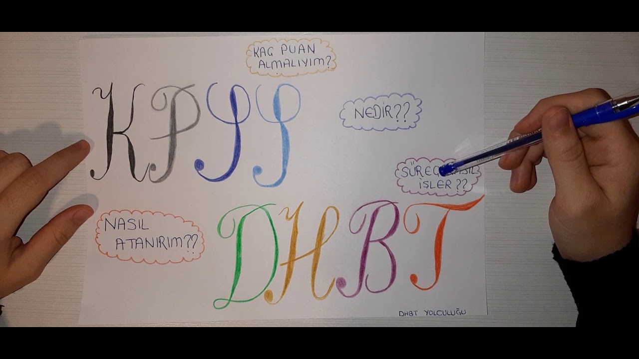 DHBT /KPSS NEDİR ? T&Uuml;M DETAYLARIYLA...