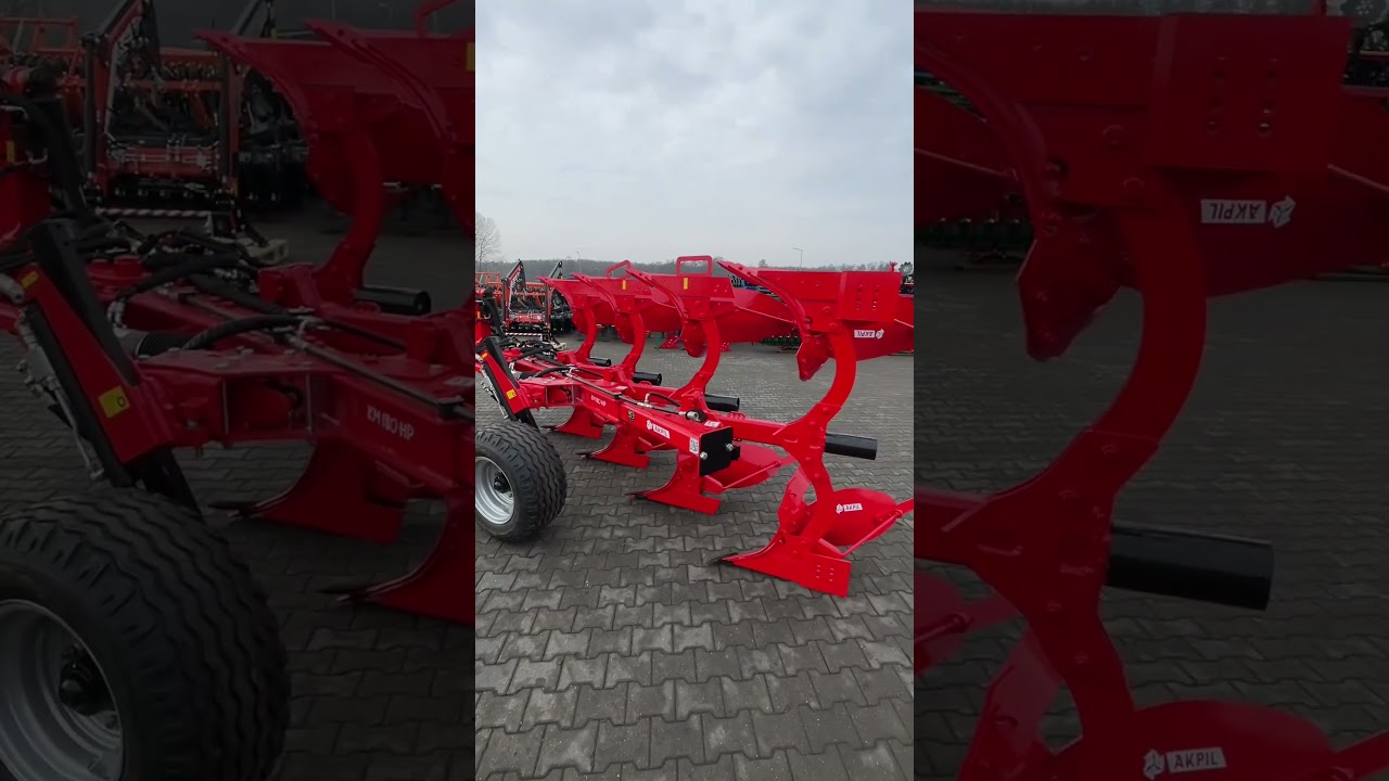 Plug AKPIL KM 180 HP 4+ #rolnictwo #agriculture #plug #orka #akpil