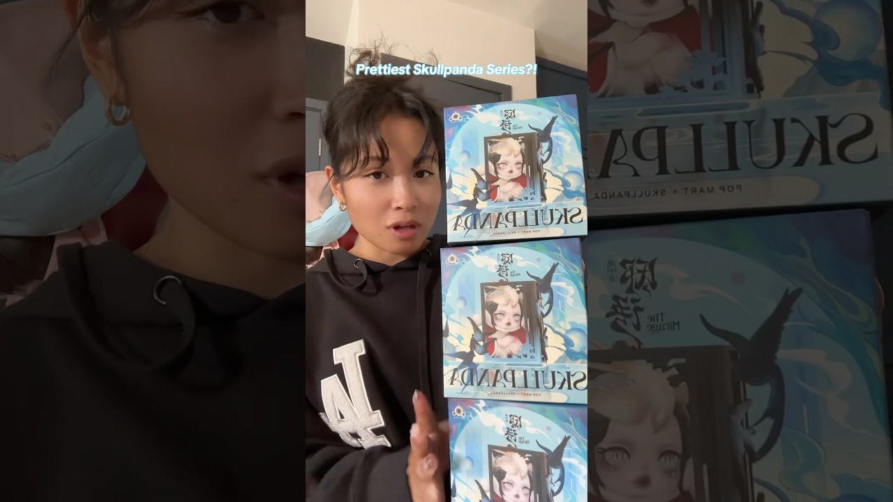 SKULLPANDA The Mirage Unboxing #popmart #blindbox #blindboxopening #unboxing #skullpanda