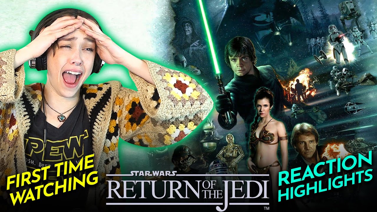 Nicki gets emotional for RETURN OF THE JEDI (1983) Movie Reaction FIRST TIME WATCHING