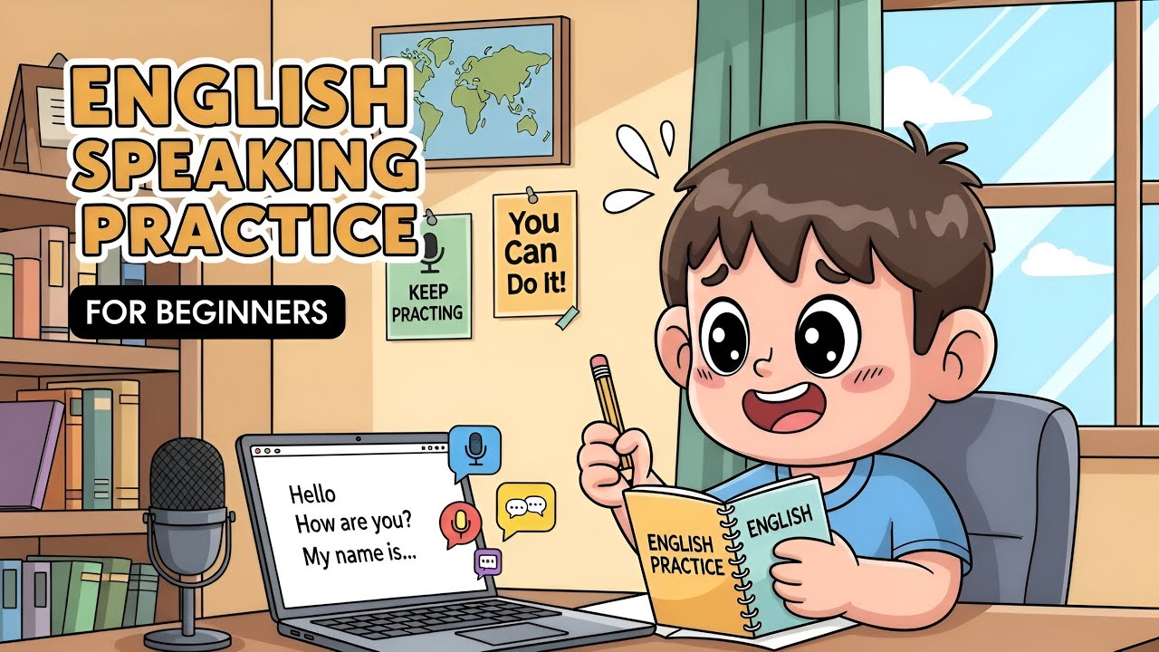 English Speaking Practice Lesson for Beginners I Improve Your English Easily!
