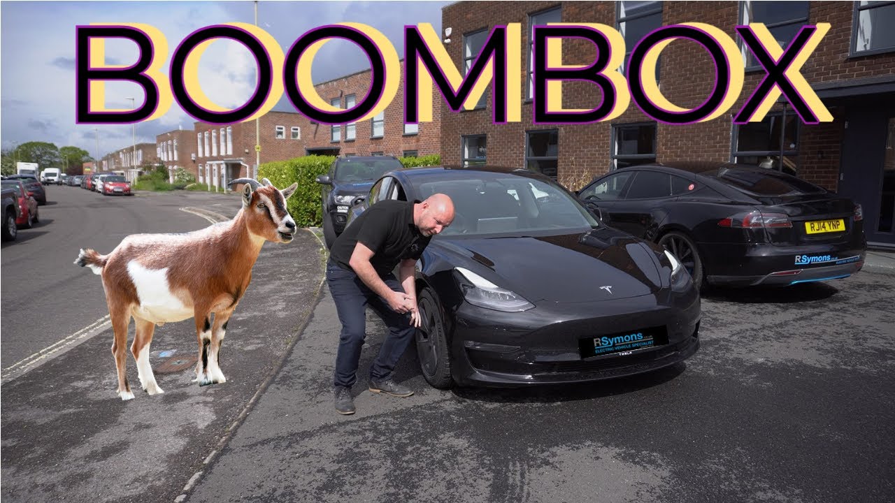 Tesla Model 3 now has BOOMBOX and pedestrian warning noise in the UK! What’s your favourite?
