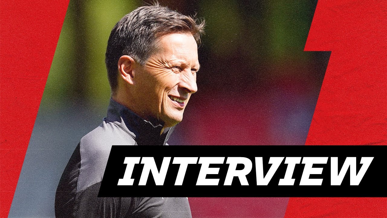 INTERVIEW SCHMIDT | 'I'm convinced of an active and brave style of football with high intensity'